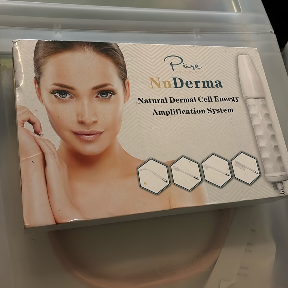 Nuderma natural dermal cell energy implication system